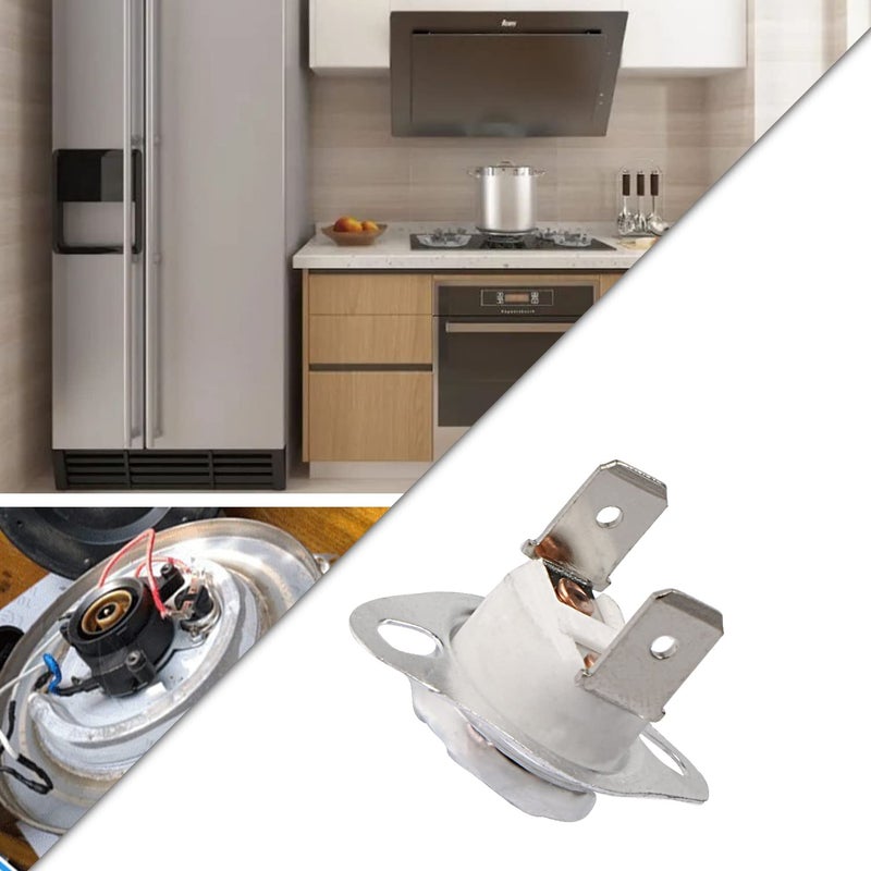 Aopin Thermal Control Switch KSD301 Normally Closed NC 145 Degrees 250V 16A Toast Oven Thermostat Temperature Switch-Degree 8Pcs - Image 3